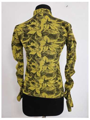 Helanca dama cu imprimeu flori Zara Trafaluc 2