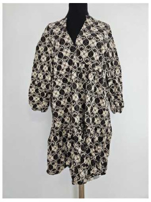 Rochie dama de primavara cu motiv floral Sinsay