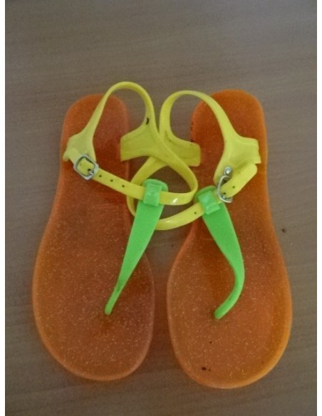 Jew stone Efficient Sandale plastic de plaja colorate