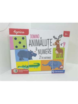 Domino Agerino Animalute si numere Clementoni