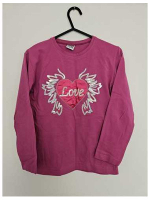 Bluza cu maneca lunga pentru fetite