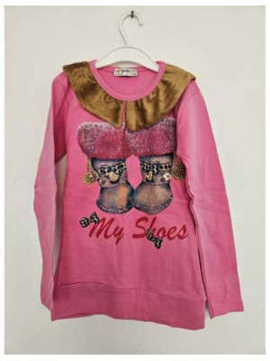 Bluza cu maneca lunga pentru fetite Wiyan