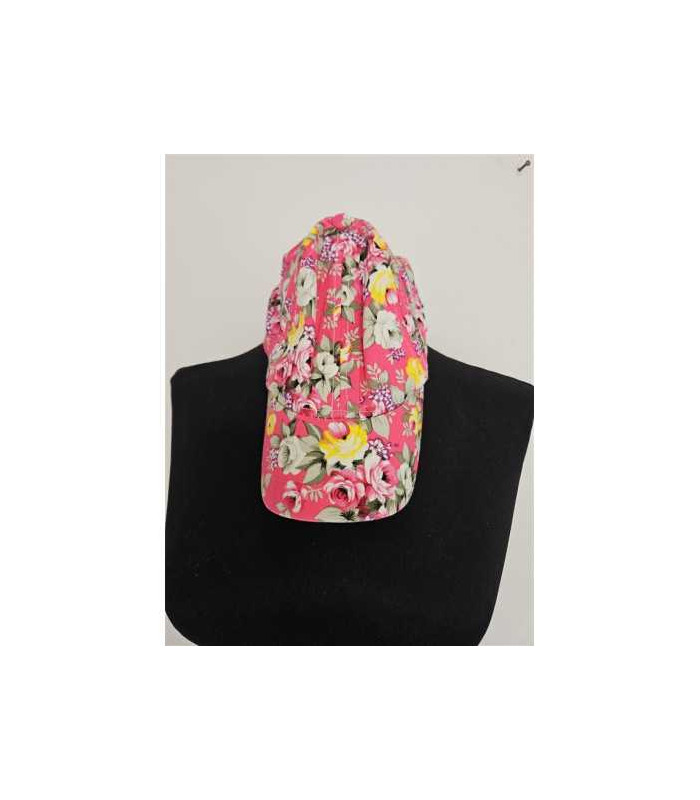 Sapca pentru fetite cu print floral multicolor