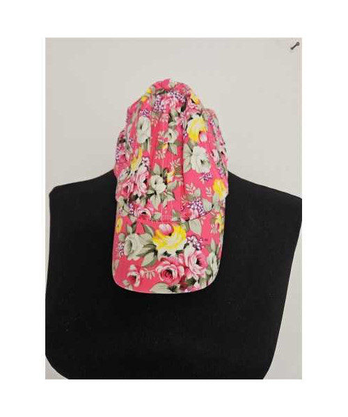 Sapca pentru fetite cu print floral multicolor