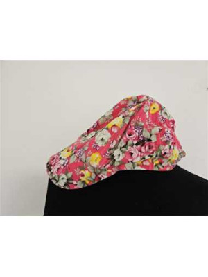 Sapca pentru fetite cu print floral multicolor 2