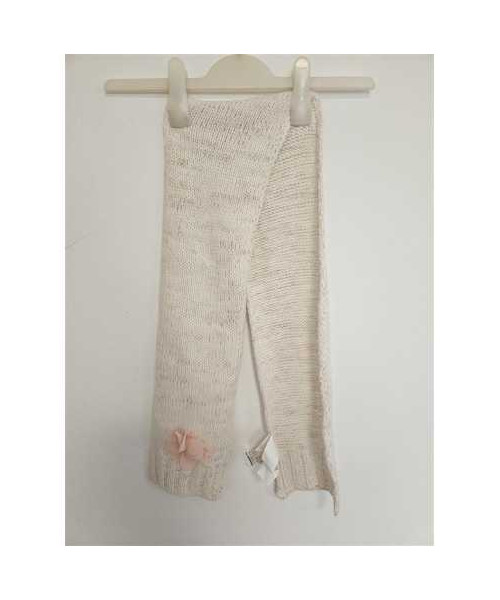 Fular crosetat pentru copii accesorizat cu floricica LC WAIKIKI