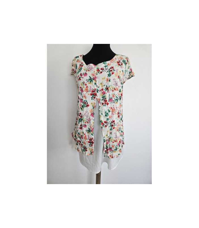 Bluzita dama cu imprimeu floral multicolor LC WAIKIKI