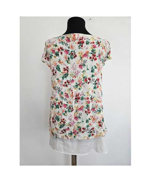 Bluzita dama cu imprimeu floral multicolor LC WAIKIKI