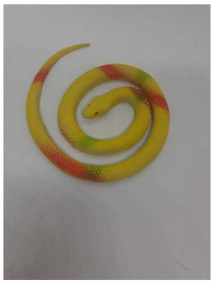 Sarpe din cauciuc culoare galben