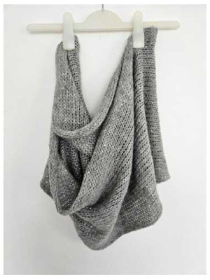 Fular dama circular model tricotat