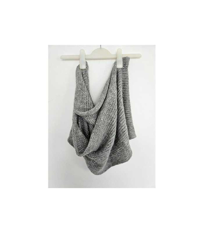 Fular dama circular model tricotat