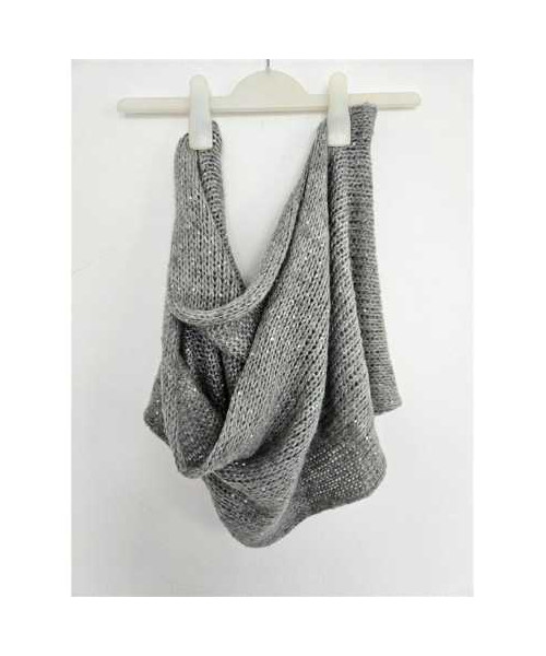 Fular dama circular model tricotat