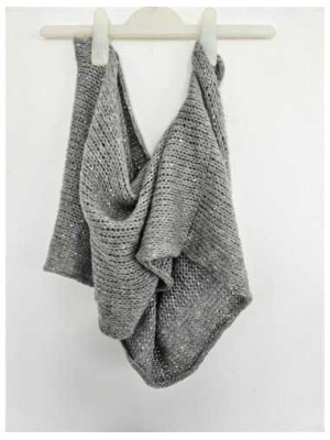 Fular dama circular model tricotat 2