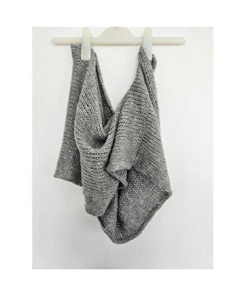 Fular dama circular model tricotat