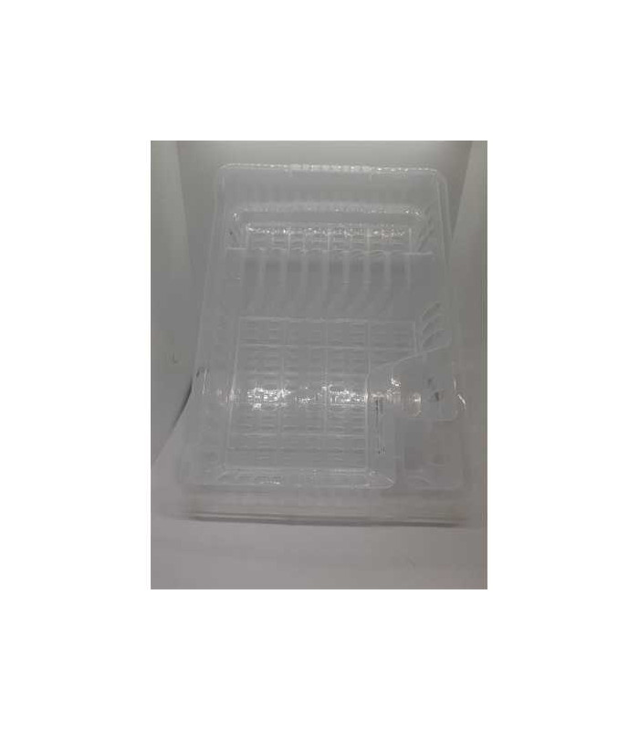 Uscator de vase din plastic transparent