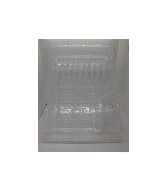 Uscator de vase din plastic transparent