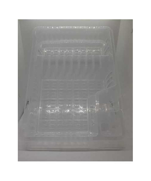 Uscator de vase din plastic transparent