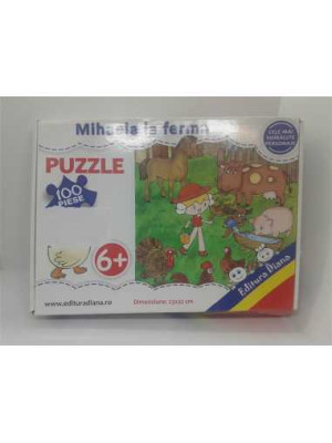 Puzzle Mihaela la ferma 100 piese