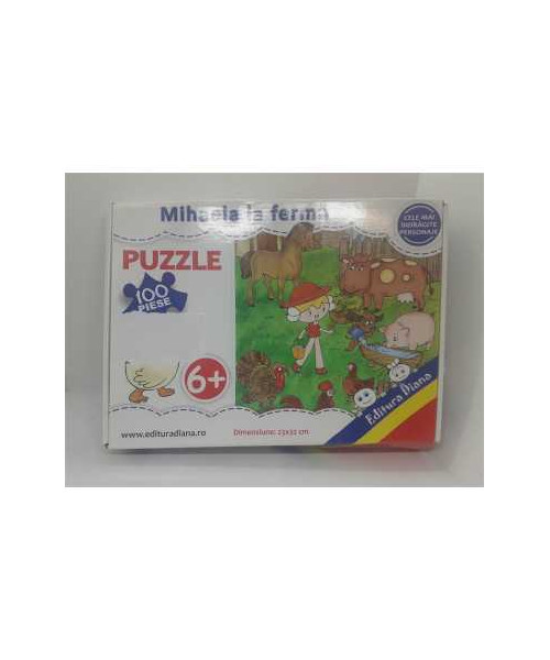 Puzzle Mihaela la ferma 100 piese