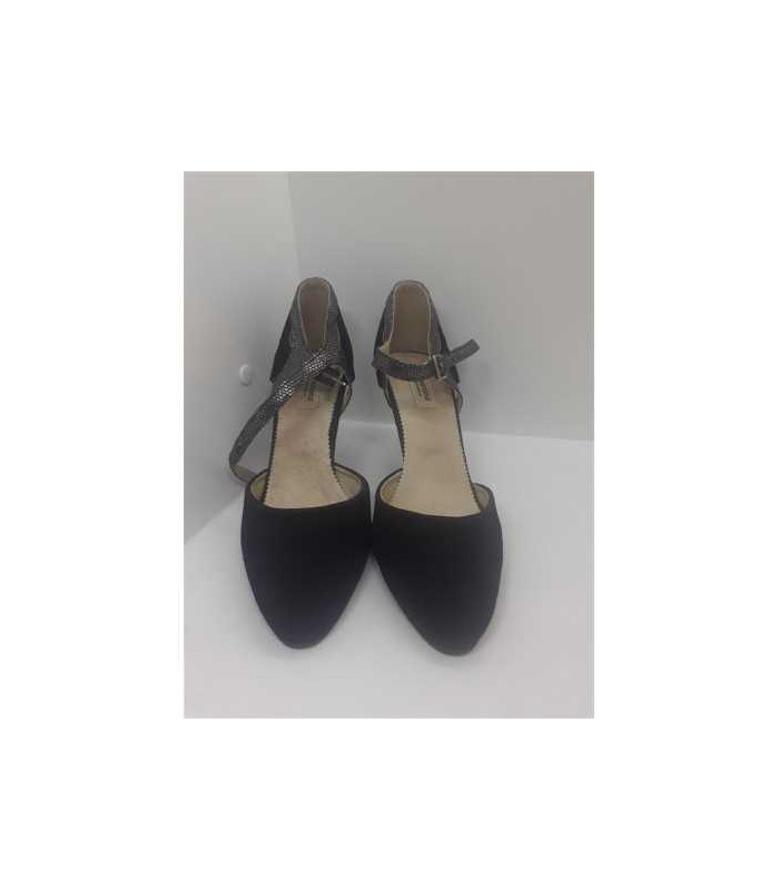 Pantofi dama cu toc culoare negru marime 36 San Savana