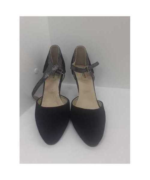 Pantofi dama cu toc culoare negru marime 36 San Savana