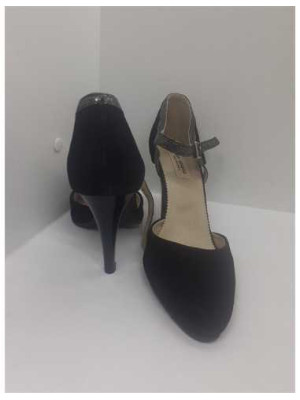 Pantofi dama cu toc culoare negru marime 36 San Savana 2