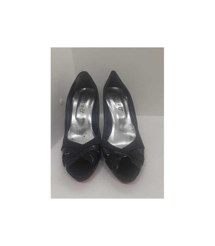 Pantofi dama decupati in fata marime 38 