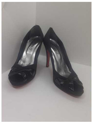 Pantofi dama decupati in fata marime 38  2