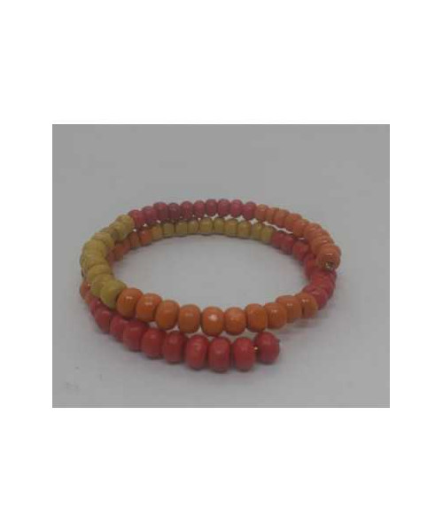 Bratara dama pe sarma cu margelute multicolore