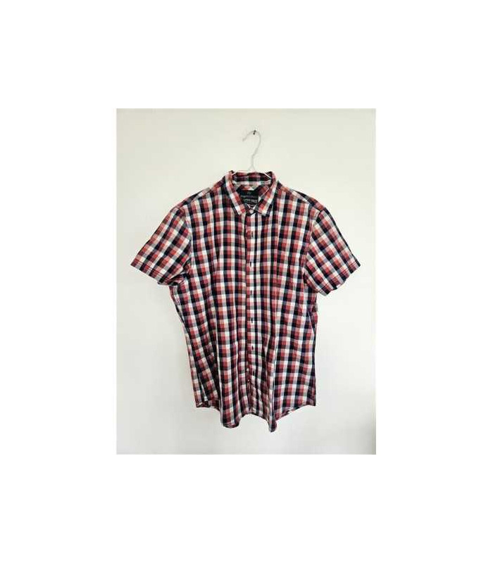 Camasa barbati cu maneca scurta model in carouri Angelo Litrico C&A