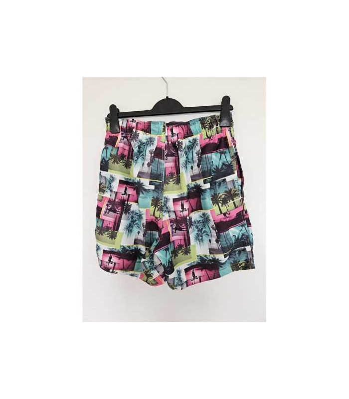 Pantaloni scurti barbatesti cu print multicolor CRIVIT