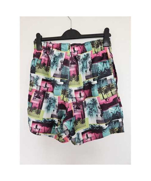 Pantaloni scurti barbatesti cu print multicolor CRIVIT