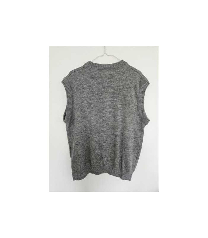 Vesta barbati tricotata cu anchior in V