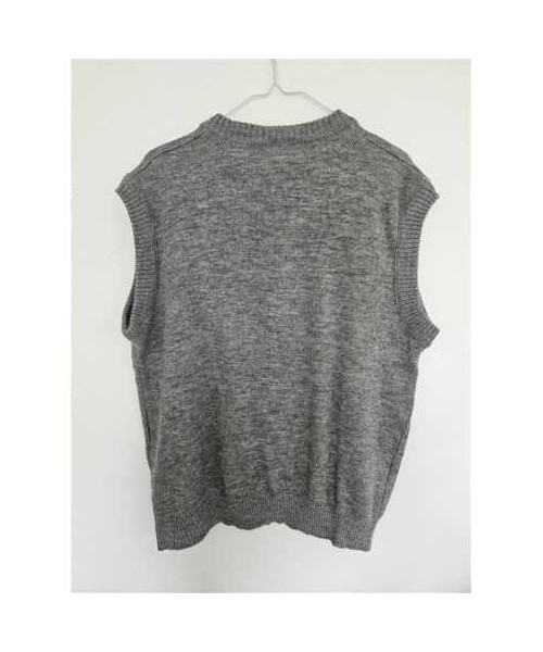 Vesta barbati tricotata cu anchior in V