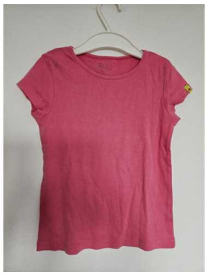 Tricou roz simplu pentru fete Tex