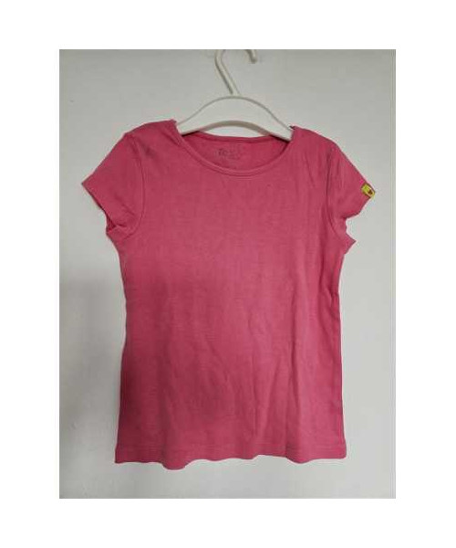 Tricou roz simplu pentru fete Tex