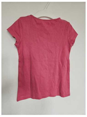 Tricou roz simplu pentru fete Tex 2