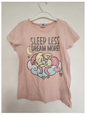 Tricou cu un ponei desenat pe piept