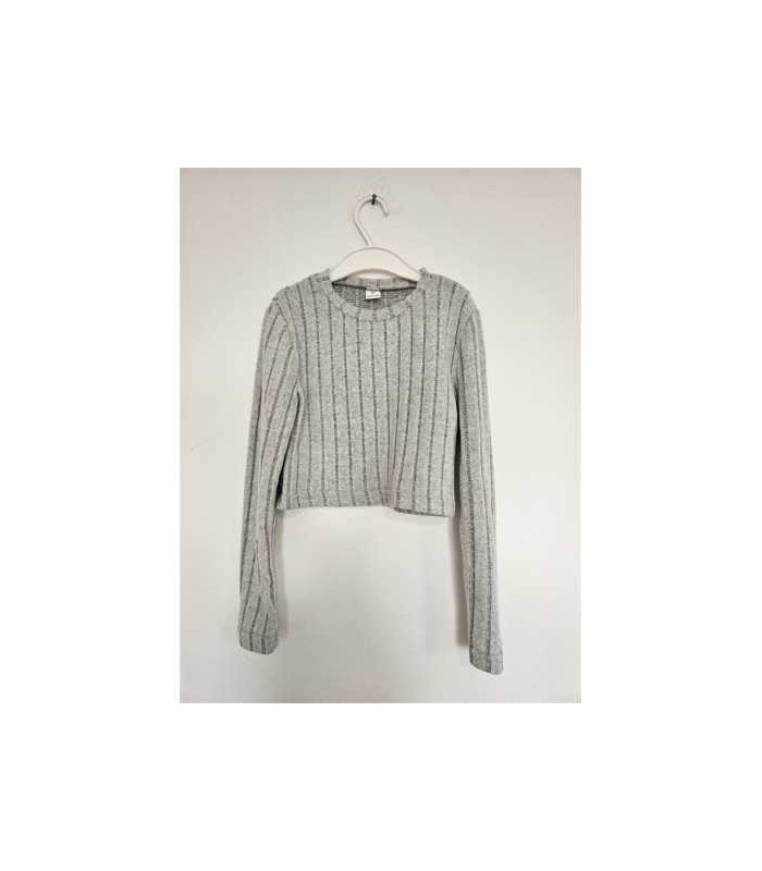 Bluza cu maneca lunga scurta in talie