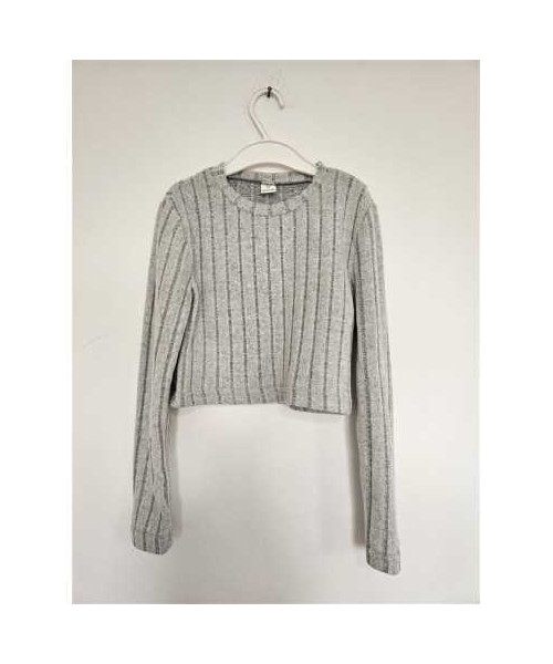 Bluza cu maneca lunga scurta in talie