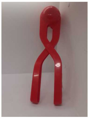 Forma pentru bulgari de zapada culoare rosu