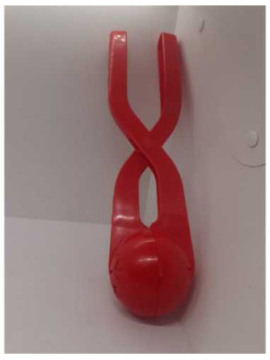 Forma pentru bulgari de zapada culoare rosu 2