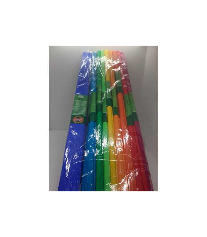 Set 10 role hartie creponata 25 x 200 cm