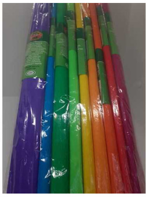 Set 10 role hartie creponata 25 x 200 cm 2