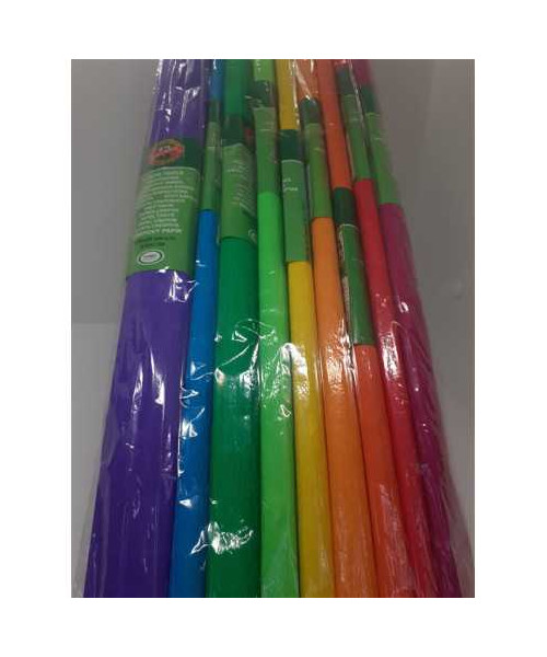 Set 10 role hartie creponata 25 x 200 cm