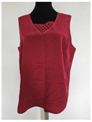 Maieu dama de vara cu decupaj in V la piept