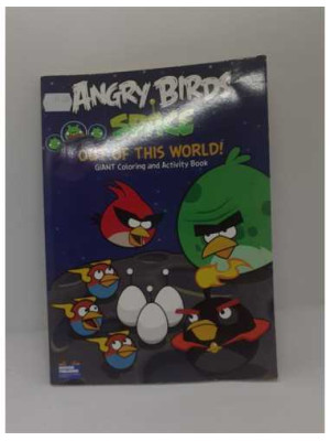 Carte de colorat si activitati PlaySkool Angry Birds Space