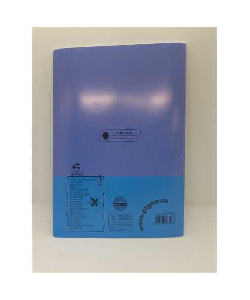 Caiet studentesc A4 dictando 80 file Pigna