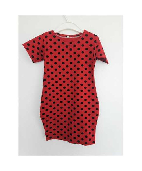 Rochita de vara cu buline pentru fetite