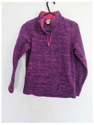 Bluzita sport cu fermoar la piept Decathlon